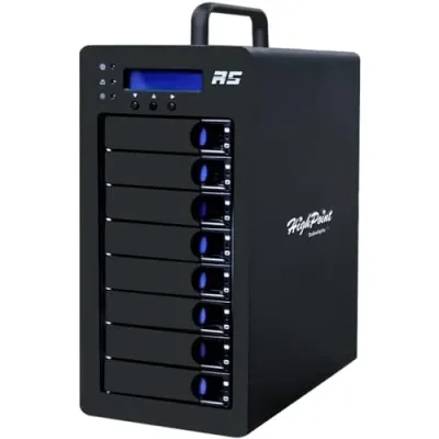 HighPoint RS6438TS - 8 BAY SAS SATA RAID STORAGE ENCLOSURE