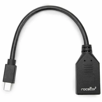 ROCSTOR Y10A294-B1 - ROCSTOR MINI DISPLAYPORT TO DISPLAYPORT ADAPTER, 4K X 2K VID