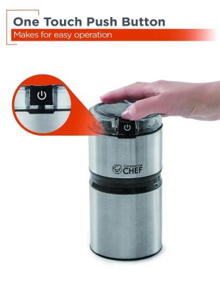 COMMERCIAL CHEF CHCG21SSA6 - COFFEE GRINDER