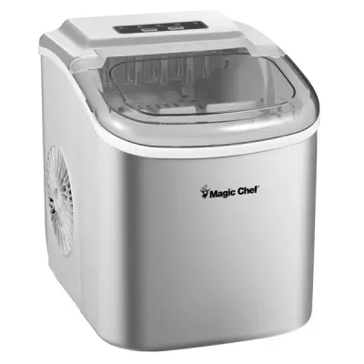 Magic Chef MCIM27SV - 27LB PRT CNTR ICE MKR SLV