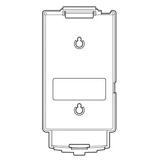 ALGO COMMUNICATION PRODUCTS 64-00083 - ALGO 8180 Wall Mounting Bracket for Enhanced Security