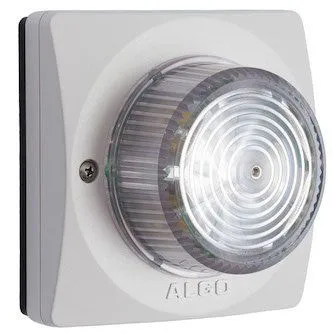 ALGO COMMUNICATION PRODUCTS 1128 - CLEAR ANALOG LED STROBE LIGHT FOR SAFETY SIGNALING