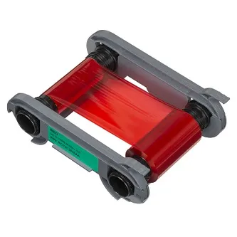 HID RCT213NAAA - Evolis Red Monochrome Ribbon for ID Card Printing