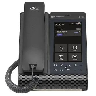 Audiocodes TEAMS-C470HDPS-DBW - TEAMS C470HD TOTAL TOUCH IP-PHONE POEGBE