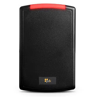 ProdataKey RGPB - HighSec+Prox+Mob Single-Gang Card Reader - Red