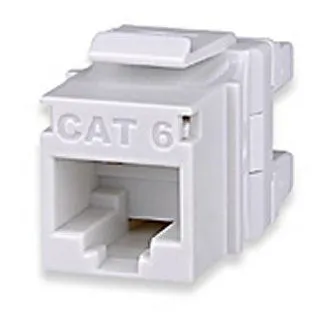 SIGNAMAX CONNECTIVTY KJ458MT-C6C-WH - OQ20 C6 MT Series HD Keystone Jack, T5 - Signamax