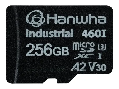 Hanwha SPP-E256G - MICROSD INDUSTRIAL MEMORY CARD, 256GB, WIDE TEMP ( C -40 - +