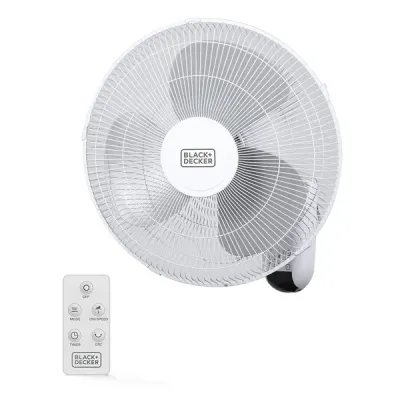 BLACK & DECKER BFWL16R - 16IN OSC WALL FAN WRMT