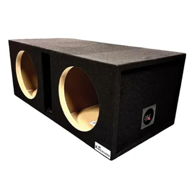 KING BOXES D10V - 10IN DUAL PORT ENCLOSURE