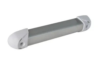 LUMITEC LLC 101078 - Lumitec Mini RAIL2 6in White LED Light Brushed Finish 1224v