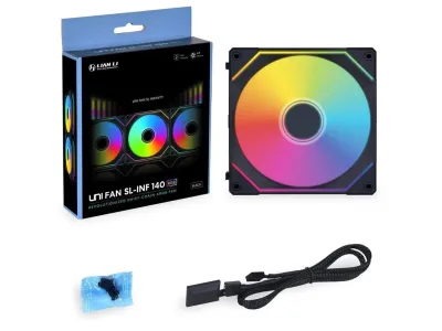 LIANLI SLIN140-1B - Lian Li UNI FAN SL INFINITY 140