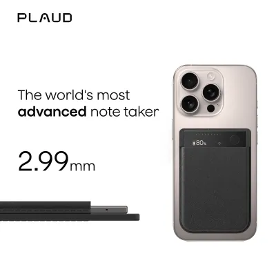 PLAUD CDTBK1GXXXXX01 - Plaud Note Pro 64GB USB-C Black