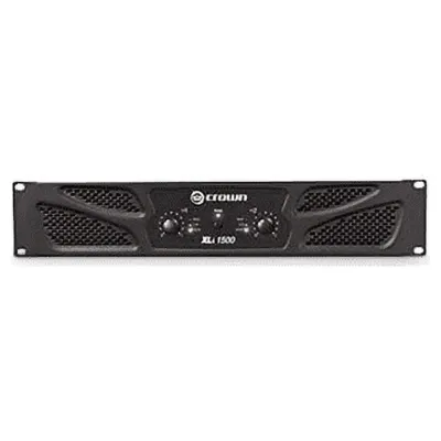 Crown XLi1500 - 2 Channel X 450w @ 4? Power Amplifier 2ru