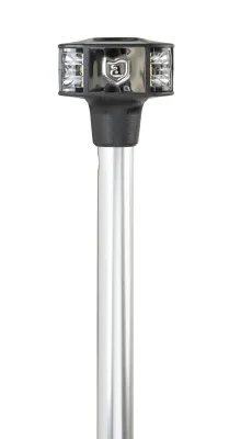 ATTWOOD CORPORTATION 7800-24-7 - Attwood LightArmor Masthead Light 24in PowerBase Pole