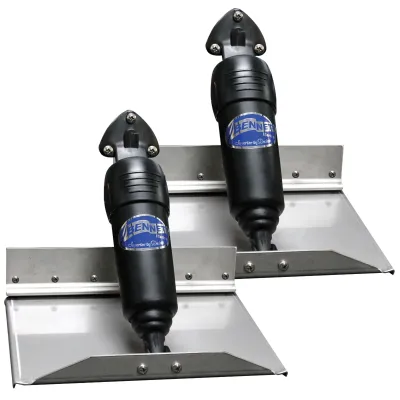 Bennett Trim Tabs BOLT129SML - Bennnett BOLT129SML Electric Trim Tab Tabs 12X9 SEA3000 Actu