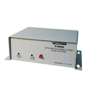 VALCOM VC-V-2000A - Page Control - 1 Zone 1Way