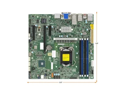 RUBRIK GO MBD-X12SCZ-TLN4F-O - Supermicro X12SCZ-TLN4F Server Motherboard - Intel W480E Chi
