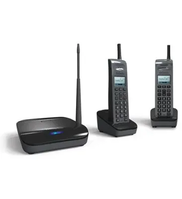 EnGenius FREESTYL-SIP2 - FreeStyl SIP2 system base unit and two handsets