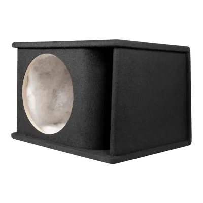 Qpower QHP112V - QPower Single 12? Curved Vent Port Empty Woofer Enclosure