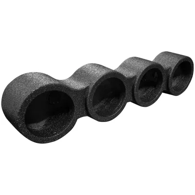 Qpower QBOMB465 - QPower QBOMB Sealed Empty Speaker Pod for (4) 6.5 Speakers
