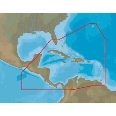 C-MAP M-NA-D065-MS - C-MAP M-NA-D065 4D microSD Caribbean & Central America