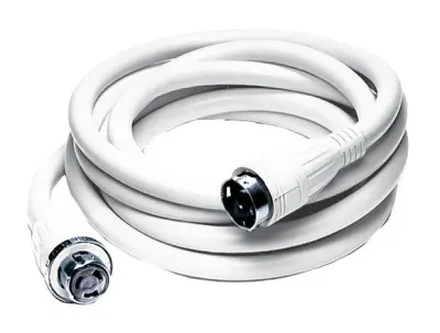Hubbell HBL61CM52W - Hubbell HBL61CM52W 50A 250V 50ft White Shore Cord