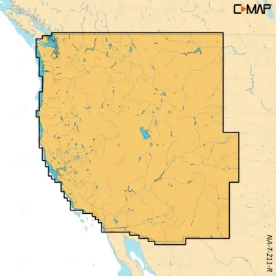 C-MAP M-NA-T-211-R-MS - C-MAP Reveal X Inland US Lakes North West microSD