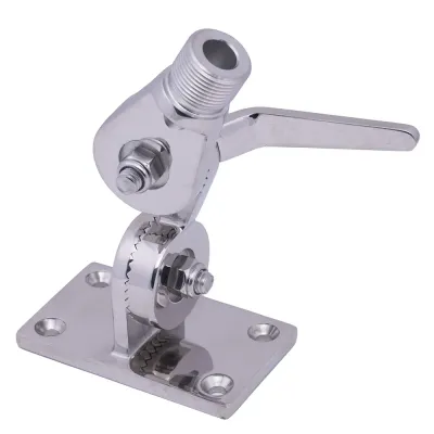 Whitecap S-1802BC - Whitecap Heavy-Duty Ratchet Antenna Mount - 316 Stainless St