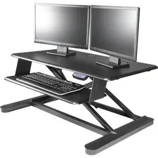 KANTEK KTK STS965 - Kantek Electric Sit-Stand Desktop Riser - Up to 24 Screen Su