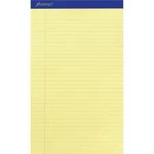 AMPAD TOP 20230 - Ampad Writing Pad - 50 Sheets - Stapled - 0.34 Ruled - 15 lb