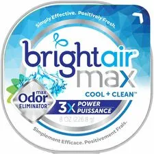 BRIGHT AIR BRI 900437 - Bright Air Max Scented Gel Odor Eliminator - Gel - 8 oz - Co