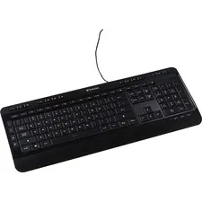 VERBATIM VER 99789 - Verbatim Illuminated Wired Keyboard - Cable Connectivity - U