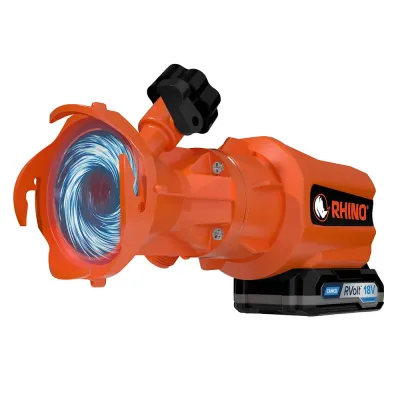 Camco 39030 - Camco Rhino 18V Lithium-Ion RV Sewage Macerator Pump System