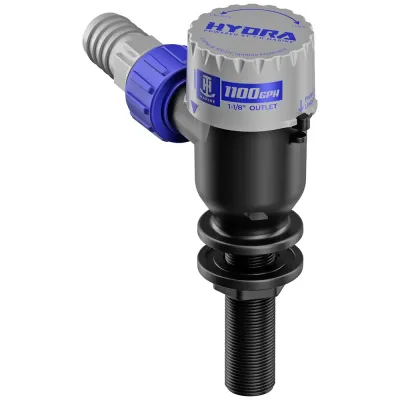TH Marine Supplies PMP-LWL11-DP - T-H Marine HYDRA Livewell Pump - 1100 GPH - 12V - Long Nozzl