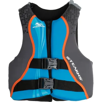Stearns 2000037953 - Stearns Youth Hydroprene Life Vest - Type III - BlueGrey - 5