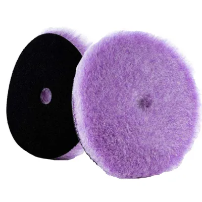 Lake Country 58-3255-1-LC - Lake Country Purple Foamed Wool BuffingPolishing Pad 5.5 x .