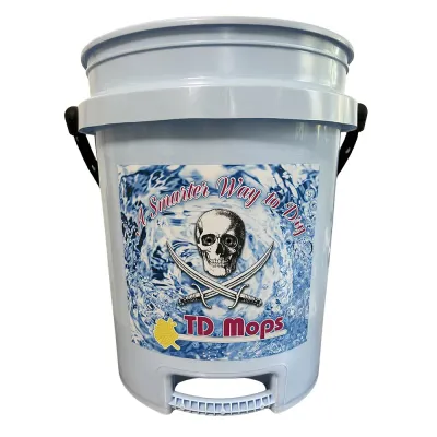 TD Mop BLUEGRIP - TD Mop TD Grip Bucket - Light Blue - 5 Gallon