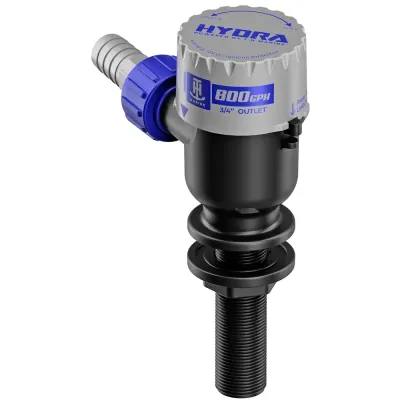 TH Marine Supplies PMP-LWL8-DP - T-H Marine HYDRA Livewell Pump - 800 GPH - 12V - Long Nozzle