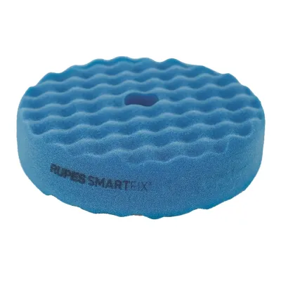 RUPES 9.DSF180HH - RUPES SMARTFIX Double-Sided Coarse Foam Pad - 180mm - Blue