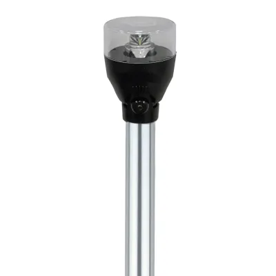 Attwood Marine 5530-36A7 - Attwood LED Articulating All Around Light - 36 Pole