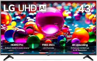 LG Electronics 43UA7700PUB - LG 43-inch UA7700 Series 4K Smart UHD TV
