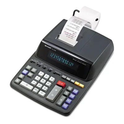 SHARP NEC SHR EL2196BL - Sharp Calculators EL-2196BL 12-Digit Printing Calculator - 3