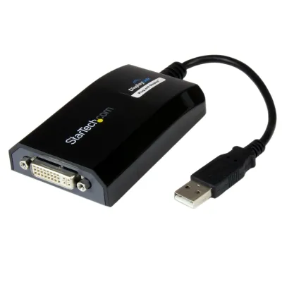 STARTECH STC USB2DVIPRO2 - StarTech.com USB to DVI Adapter - External USB Video Graphic