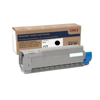 OKIDATA OKI 46507504 - Oki LED Toner Cartridge - Black - 1 Each - 8000 Pages