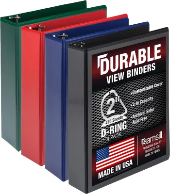 Samsill MP46468 - Durable View 2 Basic Asst