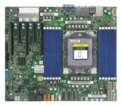 Supermicro MBD-H13SSL-NT-B - Supermicro MBD-H13SSL-NT-B ATX Server Motherboard, Socket AM