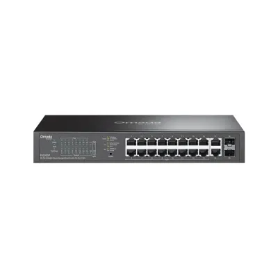 TPLINK ES220GP - OMADA 20-PORT GIG EASY MANAGED SWITCH. PORTS: 16 POE+, 2X GI