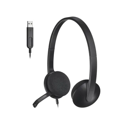 Logitech 981-000507 - Logitech USB Headset H340