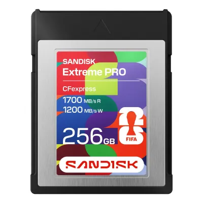 Western Digital SDCFE-256G-GF4NN - SANDISK CFEXPRESS TYPE B CARD: FWC 2026 EDITION PCIE 256GB F