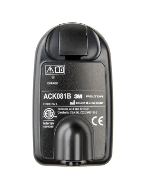 3M ACK081B/1 - 3M PELTOR RECHARGEABLE LI-ION BATTERY PACK ACK081B1, 3,7 VOL